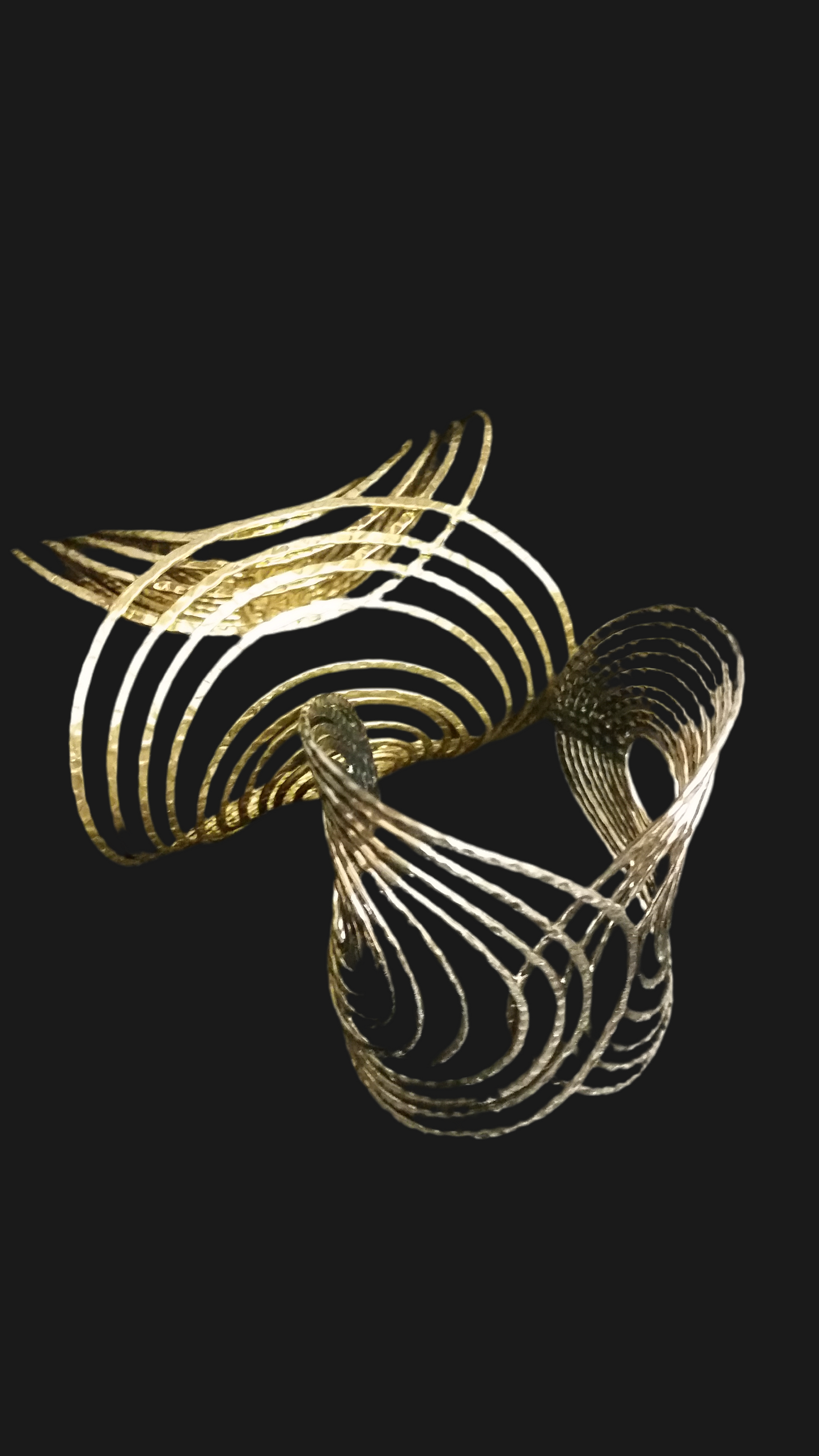 Zinc Spiral Cuffs