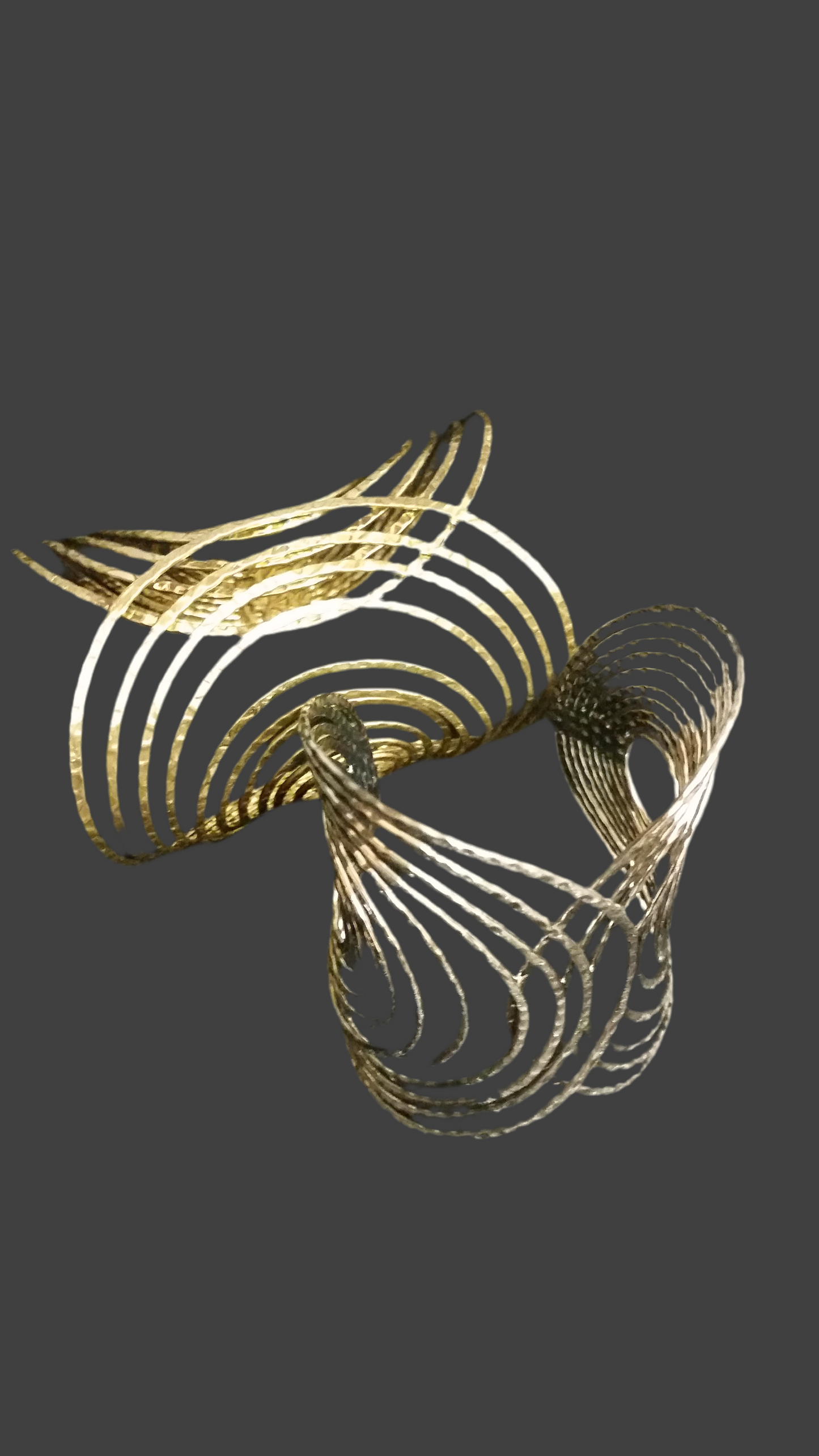 Zinc Spiral Cuffs