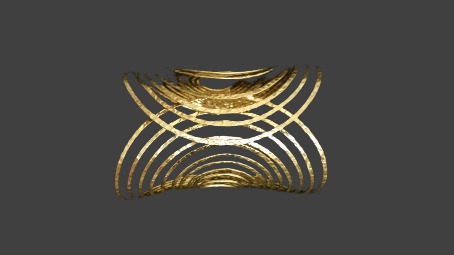 Zinc Spiral Cuffs
