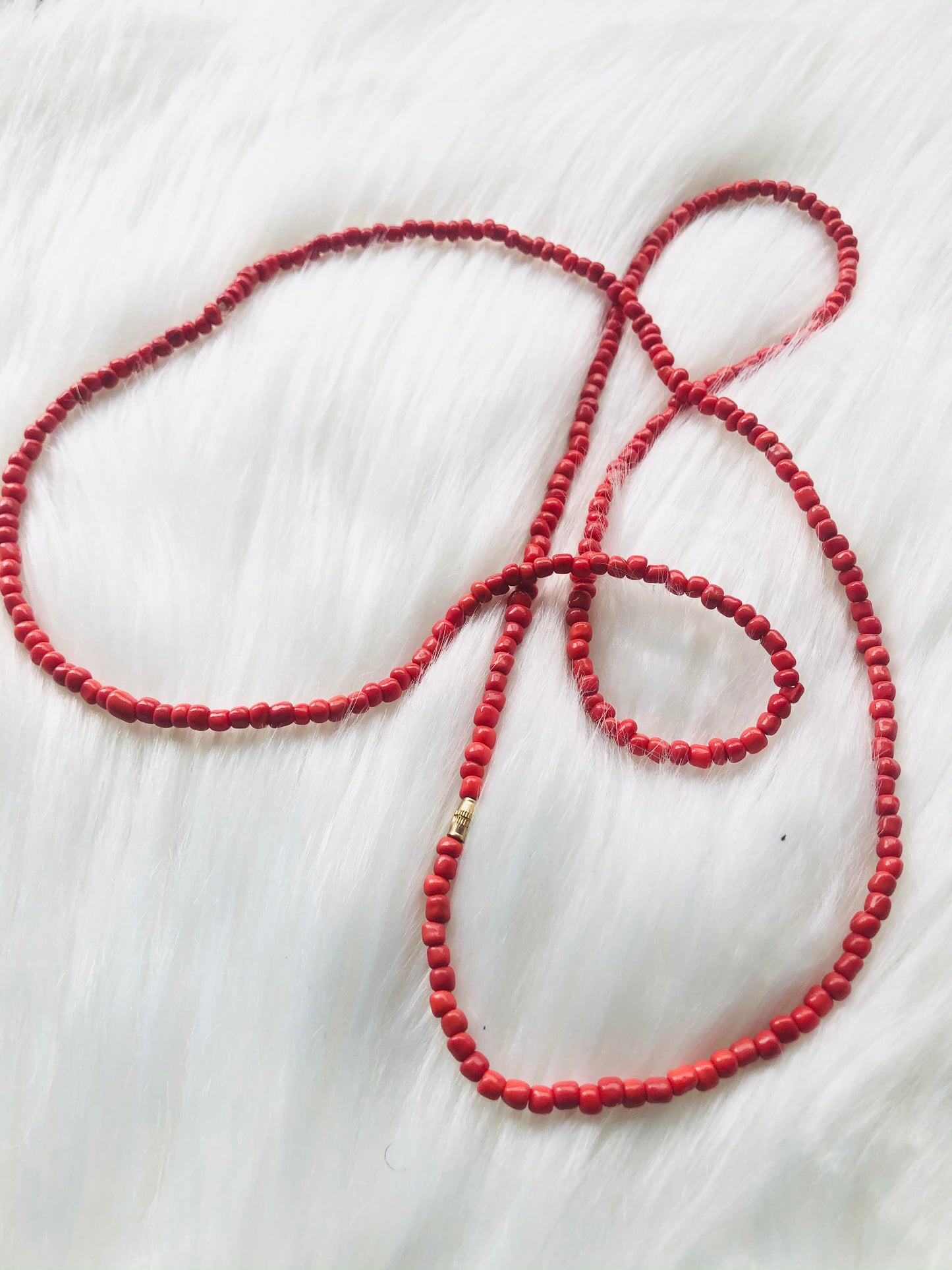 Red Waistbeads image 0