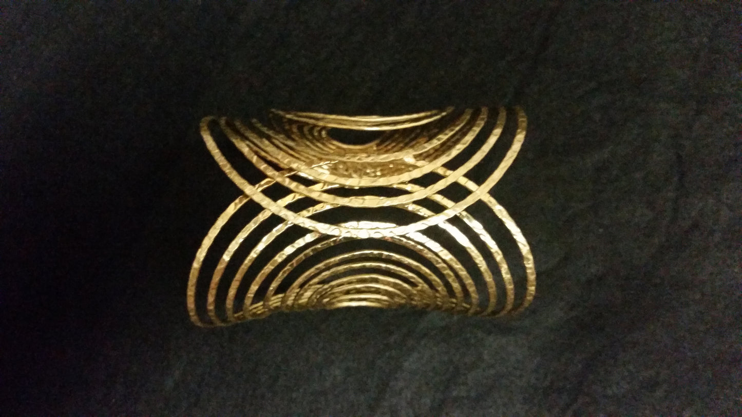 Zinc Spiral Cuffs